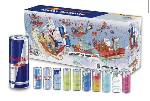 Red bull calendario - red,