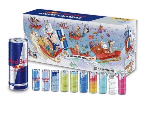 Red bull calendario - red,