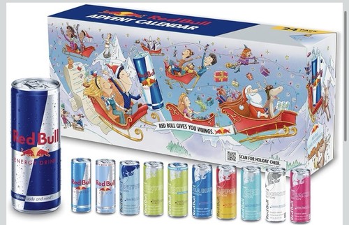 Red bull calendario - red,
