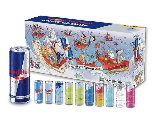 Red bull calendario - red,