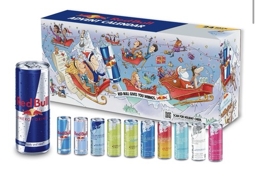Red bull calendario - red,