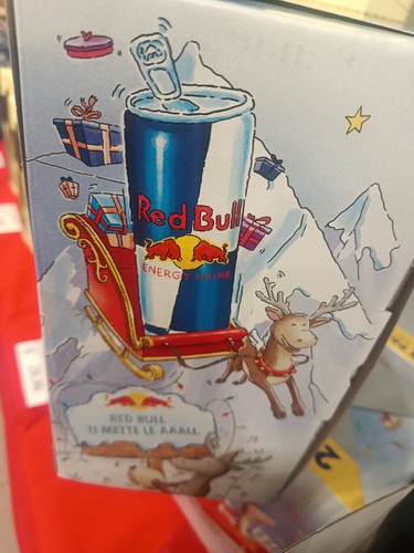 Red bull calendario - red,