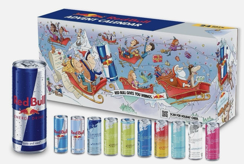 Red bull calendario - bull,