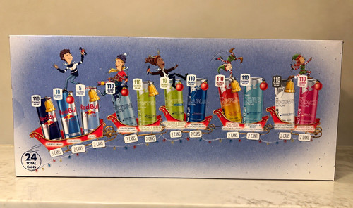 Red bull calendario - red,