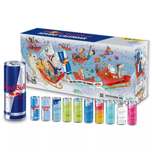 Red bull calendario - red,