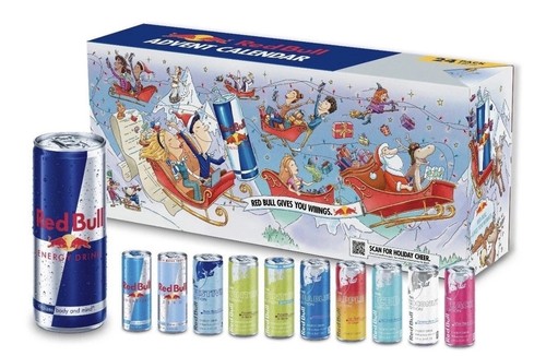 Red bull calendario - red,