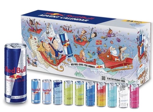 Red bull calendario - bull,