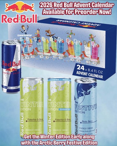 Red bull 2026 calendario - 2026,
