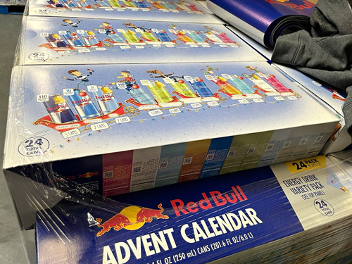 Nuovo red bull calendario - red,